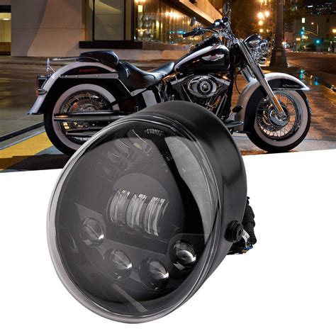 harley davidson headlight replacement|best aftermarket harley led headlight.